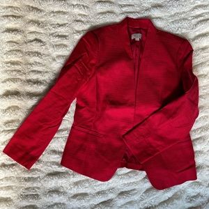 True red blazer from Loft 8p